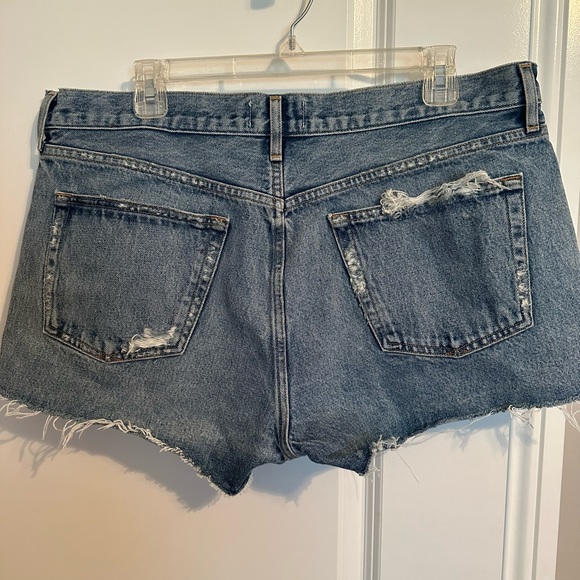AGOLDE Parker Denim Shorts size 32, like new - Picture 3 of 5